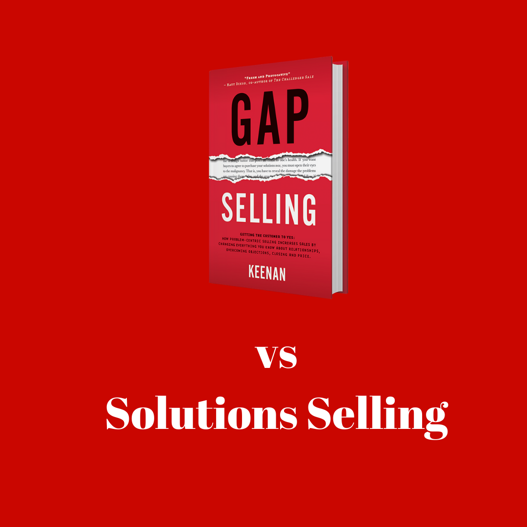gap selling vs solution selling